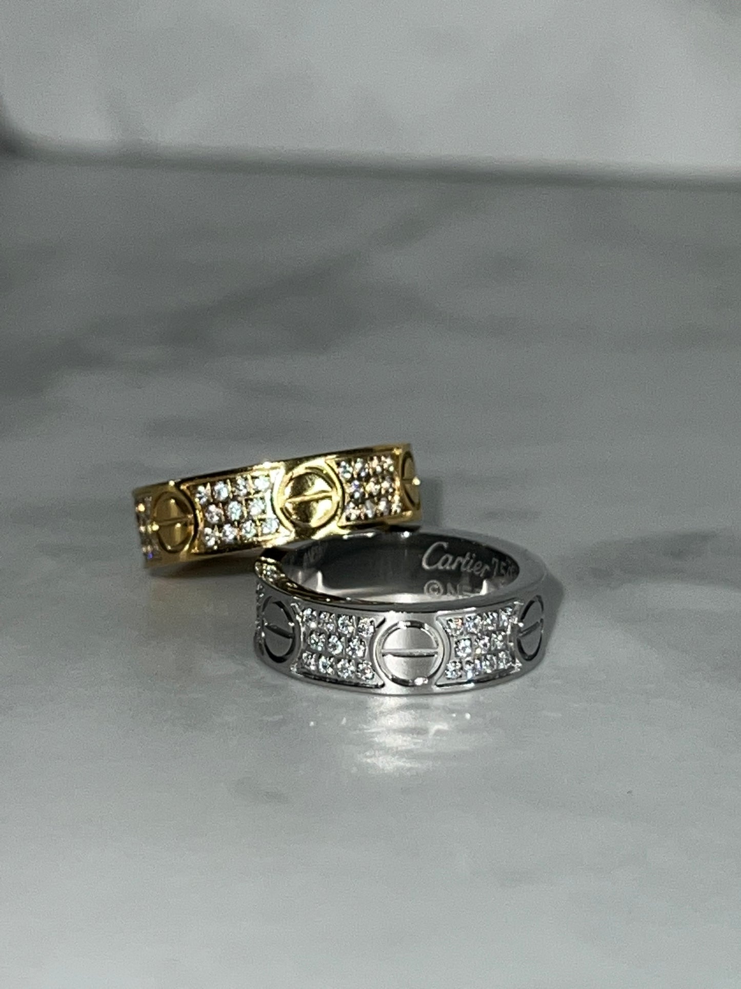 Classic paved ring